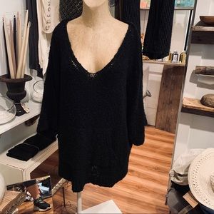 Oversized sweater! Wide 2/4 quarter sleeves